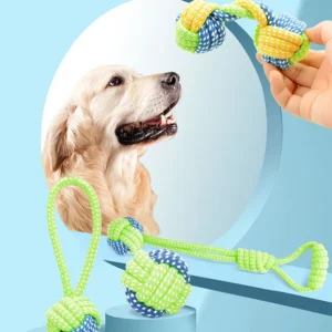 Interactive Dog Toy Rope β Chew & Dental Care Toy