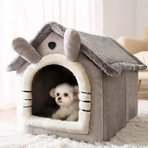 Foldable Cats Houses & Dog House – Cozy Pet Bed Kennel